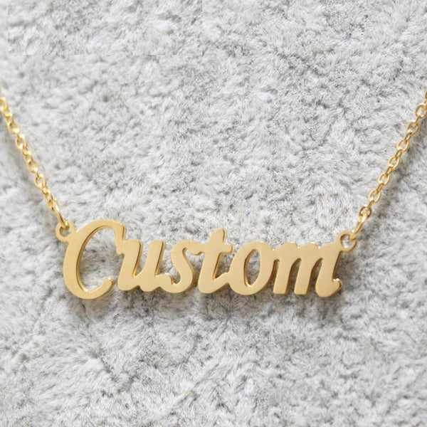 Custom Name Necklace - Alison Font