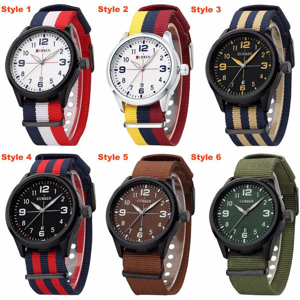 Curren's 2017 Waterproof Watch - Free DHL Delivery