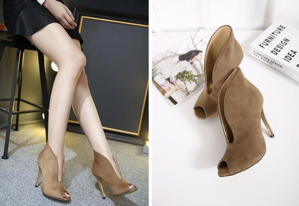 Spring/Autumn Suede Women Sexy High Heels