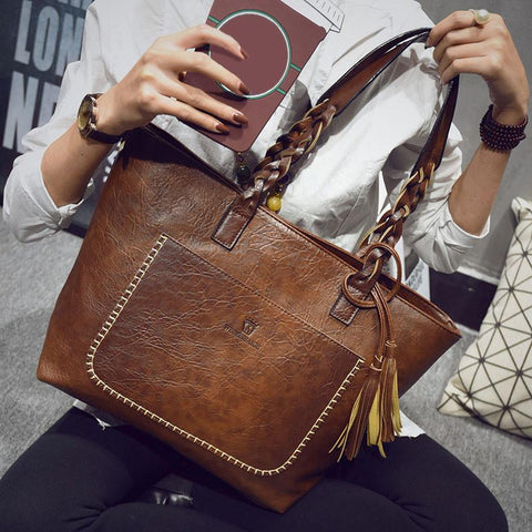 2017 New Women Leather Handbag
