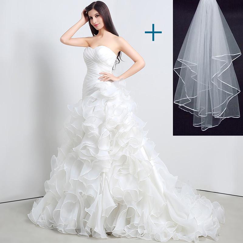 Stock Mermaid Wedding Dress