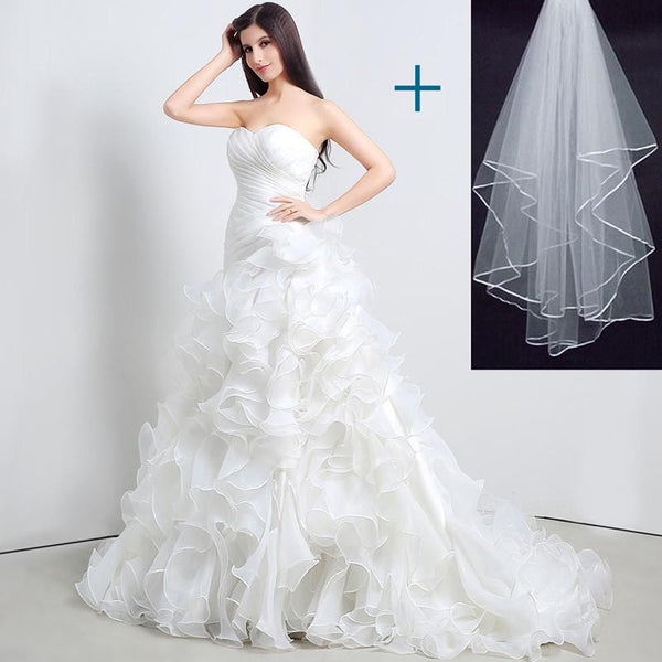 Stock Mermaid Wedding Dress