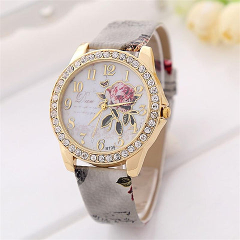 2016 Hot Sale Peony Pattern Watches - Rushy