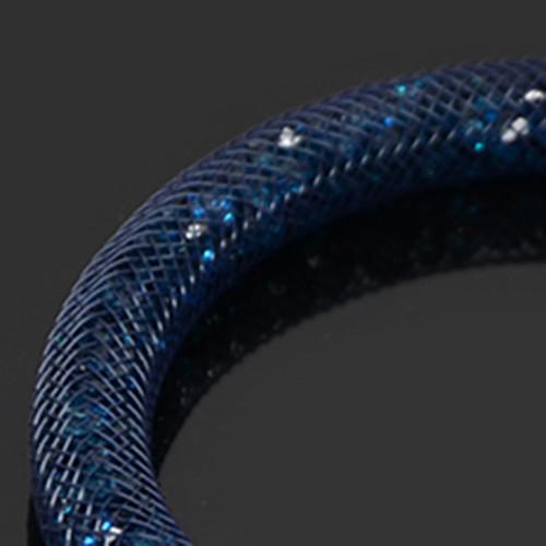 fashion 3 tube braided bracelet with magnetic crystal ball women bracelet