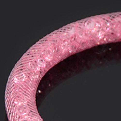 fashion 3 tube braided bracelet with magnetic crystal ball women bracelet