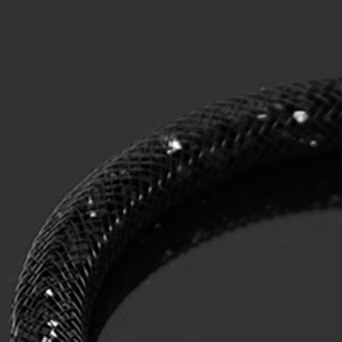 fashion 3 tube braided bracelet with magnetic crystal ball women bracelet