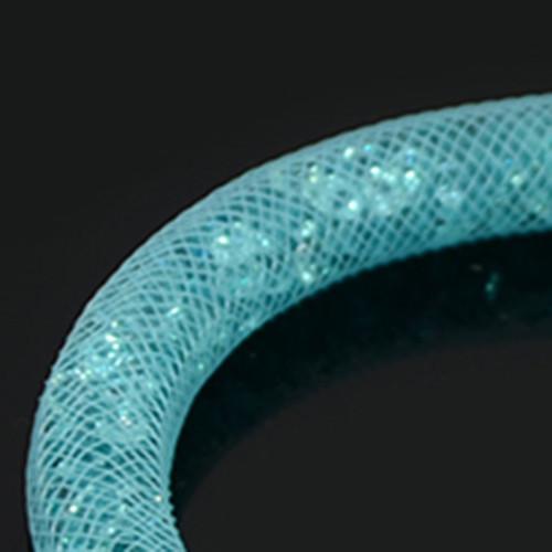fashion 3 tube braided bracelet with magnetic crystal ball women bracelet