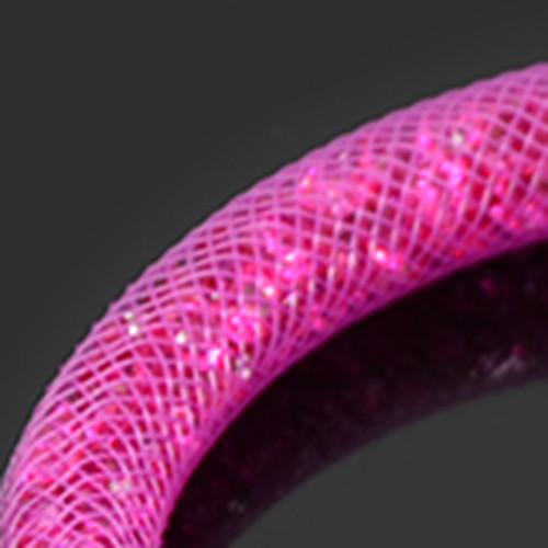 fashion 3 tube braided bracelet with magnetic crystal ball women bracelet