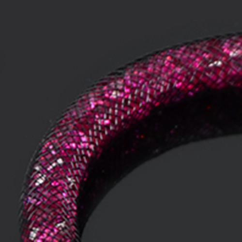 fashion 3 tube braided bracelet with magnetic crystal ball women bracelet
