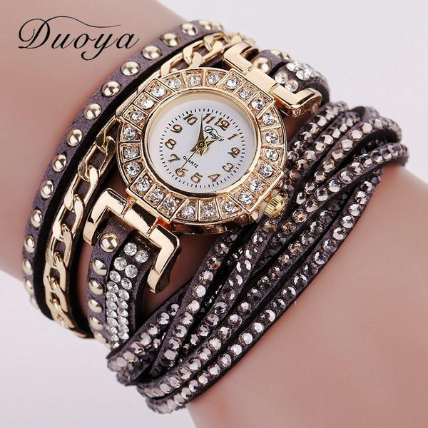 Luxury Crystal Bracelet Watch Women - Rushy