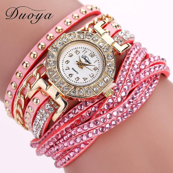 Luxury Crystal Bracelet Watch Women - Rushy