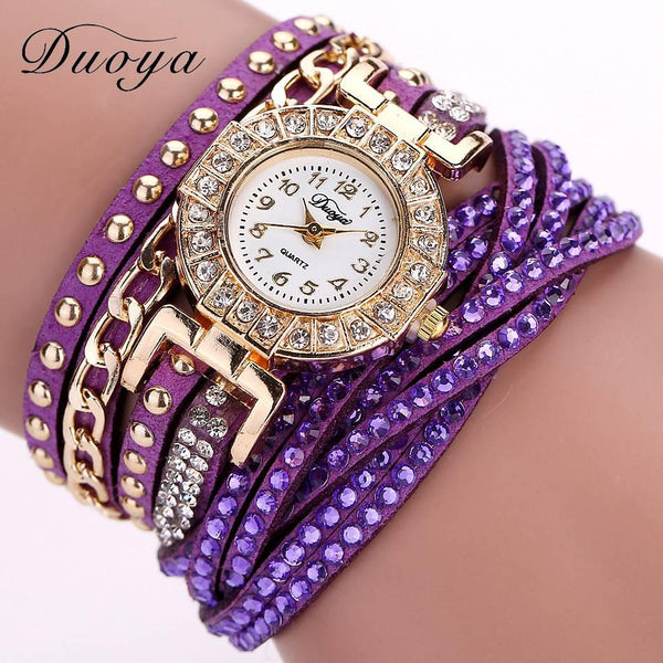 Luxury Crystal Bracelet Watch Women - Rushy