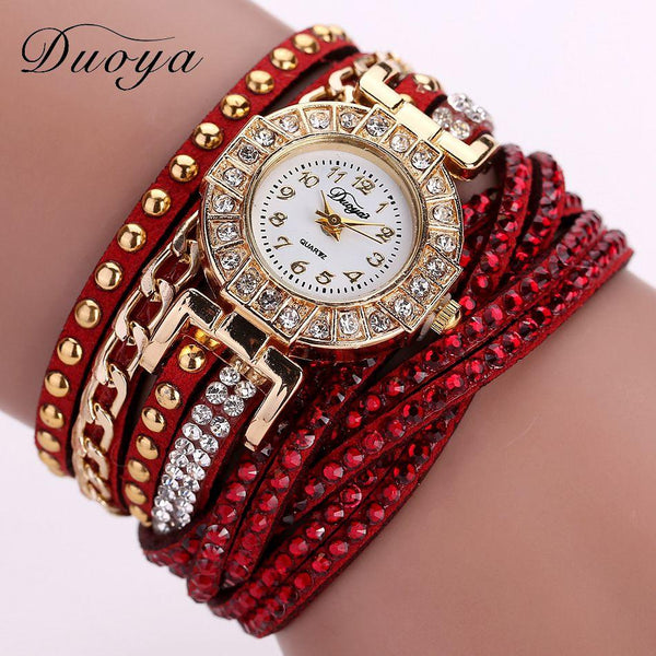 Luxury Crystal Bracelet Watch Women - Rushy