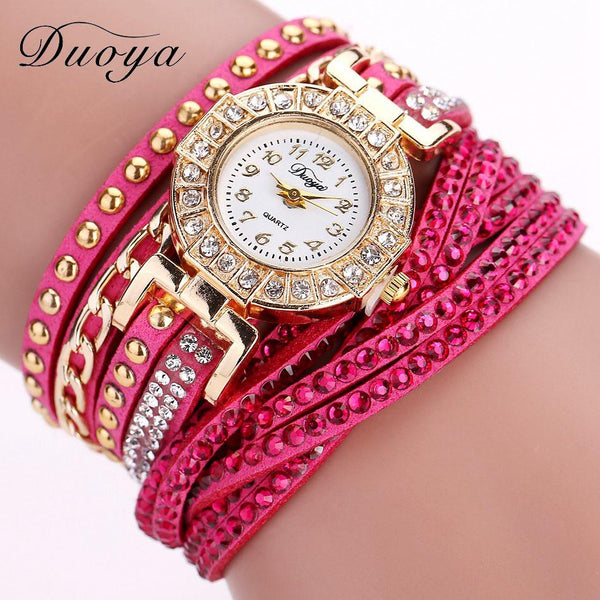 Luxury Crystal Bracelet Watch Women - Rushy