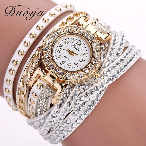 Luxury Crystal Bracelet Watch Women - Rushy