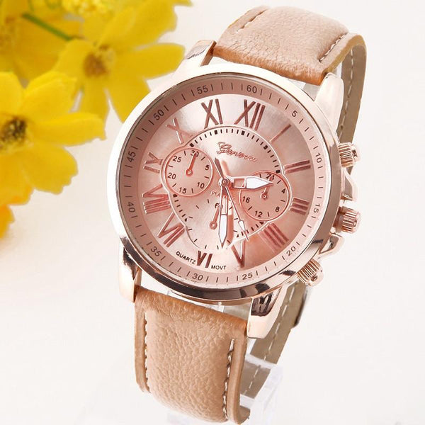 NEW Best Quality Geneva Platinum Watch - Swiss