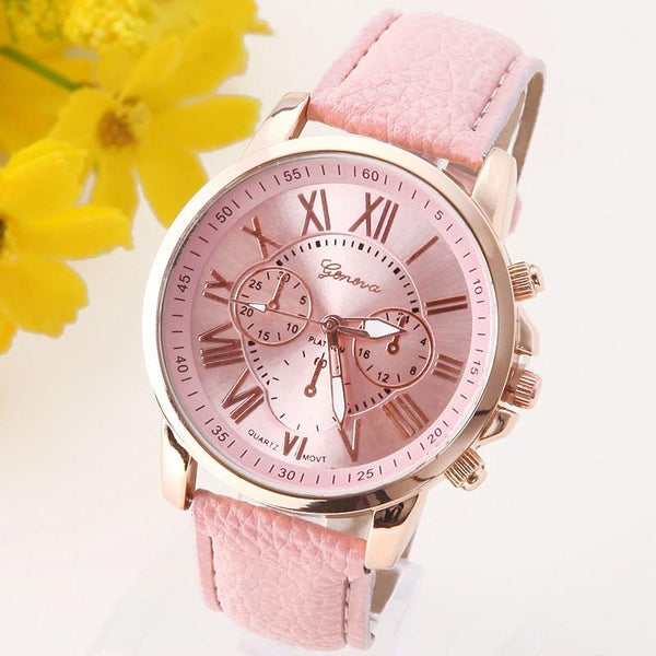 NEW Best Quality Geneva Platinum Watch - Swiss
