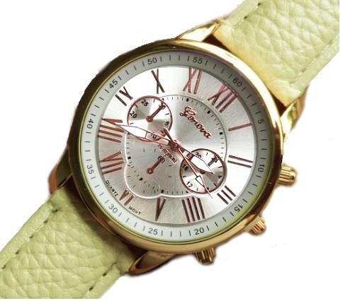 NEW Best Quality Geneva Platinum Watch - Swiss