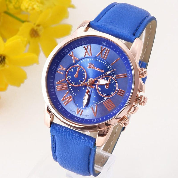NEW Best Quality Geneva Platinum Watch - Swiss