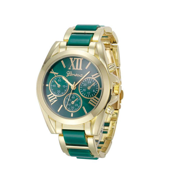 2017 Geneva Quartz Analog - Relogio Feminino 10 Color