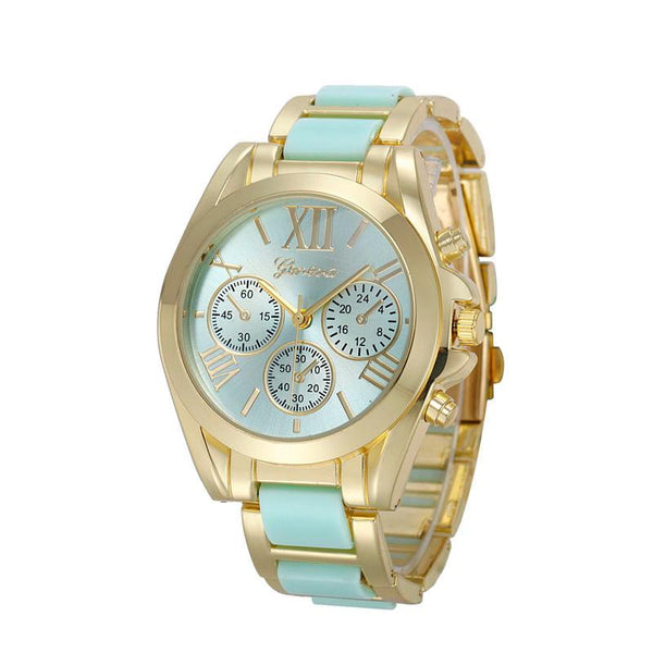 2017 Geneva Quartz Analog - Relogio Feminino 10 Color