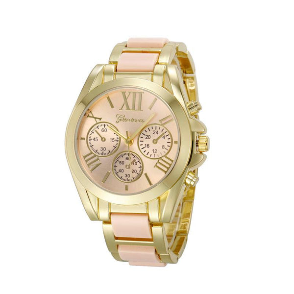 2017 Geneva Quartz Analog - Relogio Feminino 10 Color