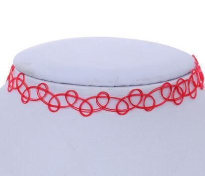 Vintage Stretch Tattoo Choker Necklace - Rushy