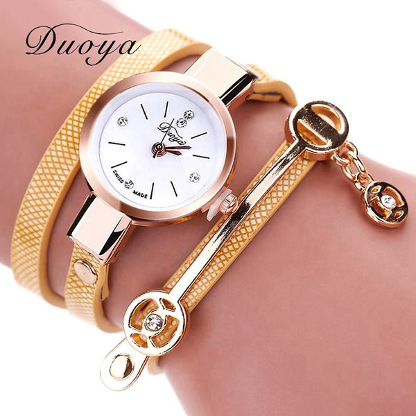 New Leather Casual Bracelet Watches