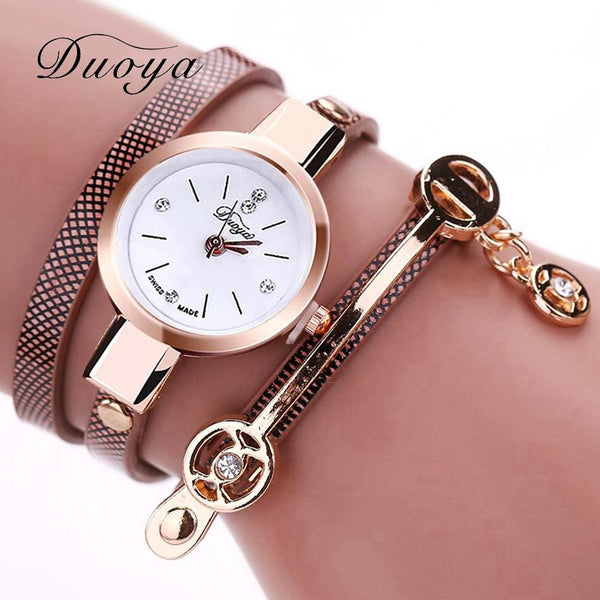New Leather Casual Bracelet Watches