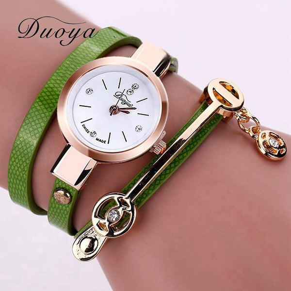 New Leather Casual Bracelet Watches