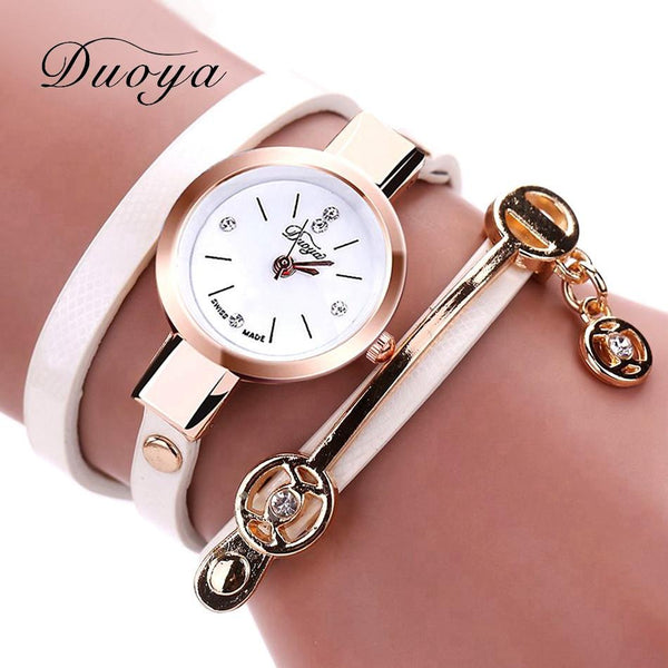 New Leather Casual Bracelet Watches