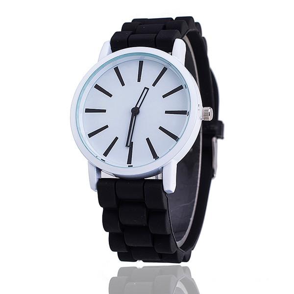 VANSVAR Fashion Women Silicone Watch