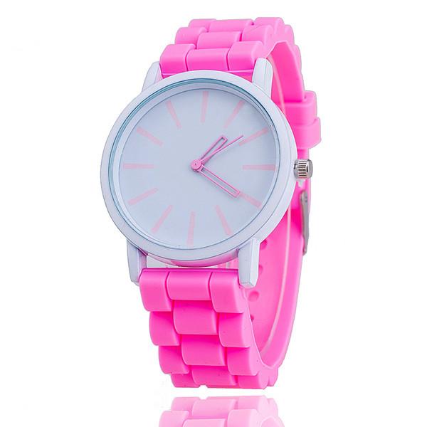 VANSVAR Fashion Women Silicone Watch