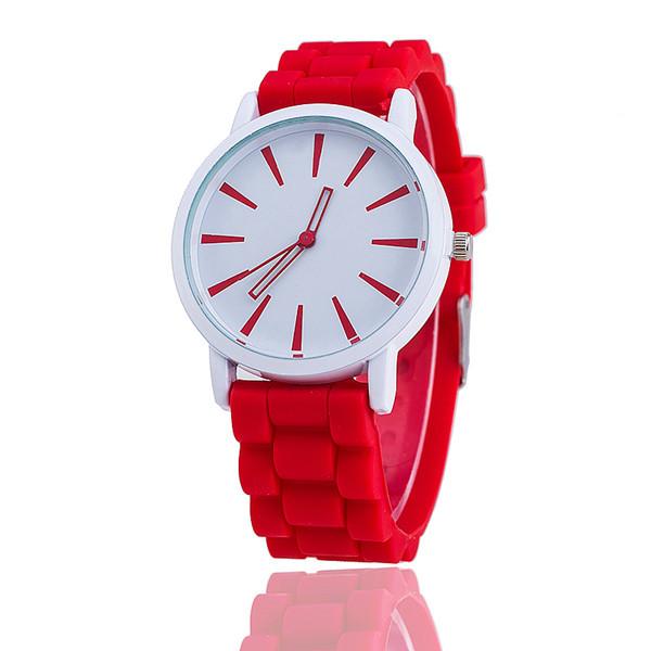 VANSVAR Fashion Women Silicone Watch
