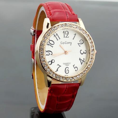 Watch Women Leather Quartz Watch - Rushy