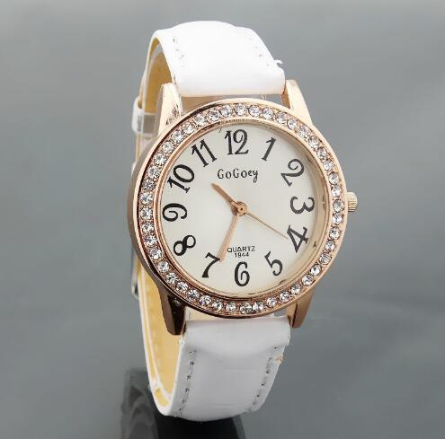 Watch Women Leather Quartz Watch - Rushy