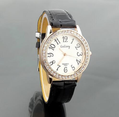 Watch Women Leather Quartz Watch - Rushy
