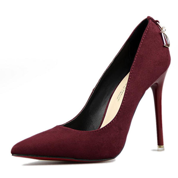 BONJOMARISA Fashion Women Pumps Hot Sexy High Heels