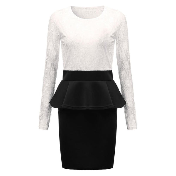 2017 New Style Long Sleeve Women Dress