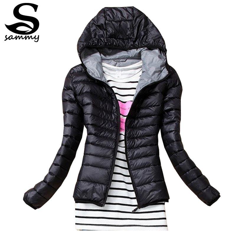 2017 Slim Hooded Cotton Coat By HYDIBER