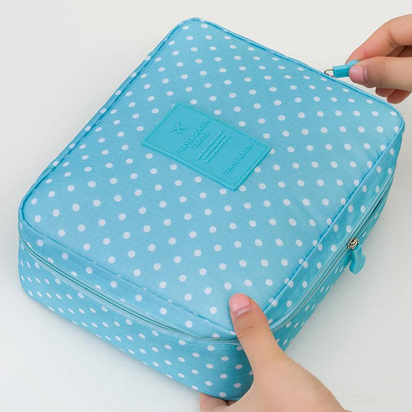 Neceser Zipper new Man Women Makeup bag