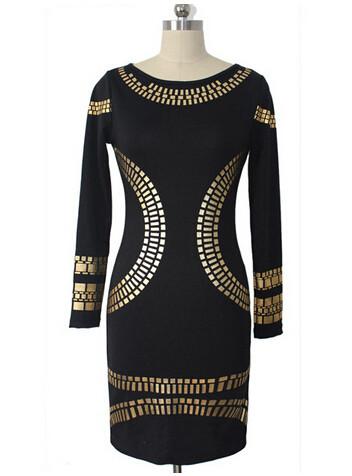 2017 Kim Kardashian Sexy Club Dress