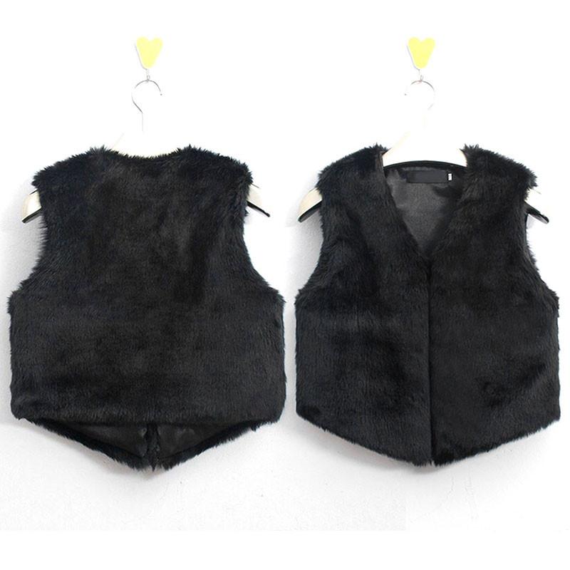 Winter Women Faux Fur Vest