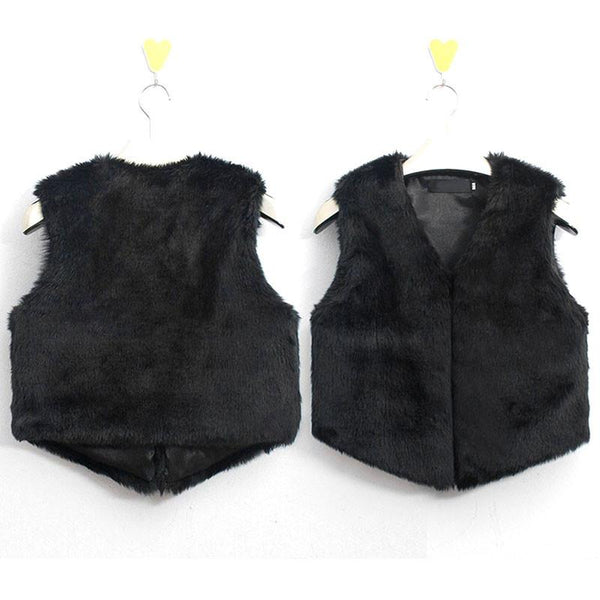 Winter Women Faux Fur Vest