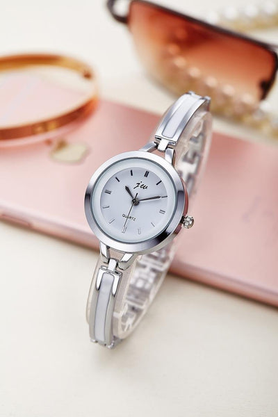 New Rhinestone Watch - Stainless Steel Bracelet