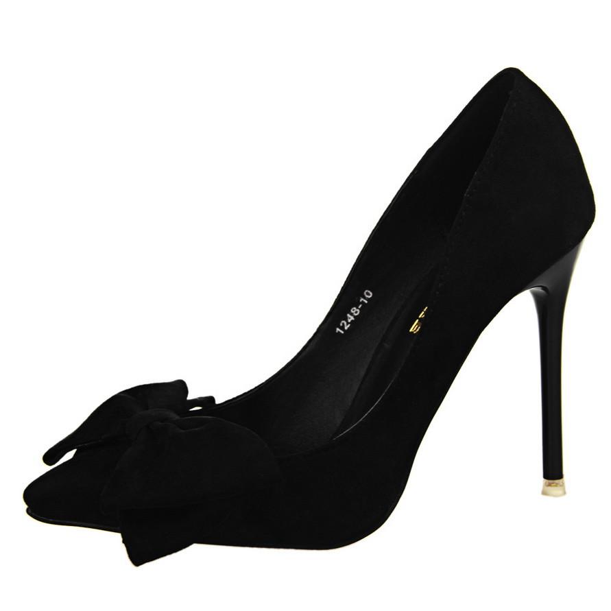 Free shipping 2017 autumn high heels shoes