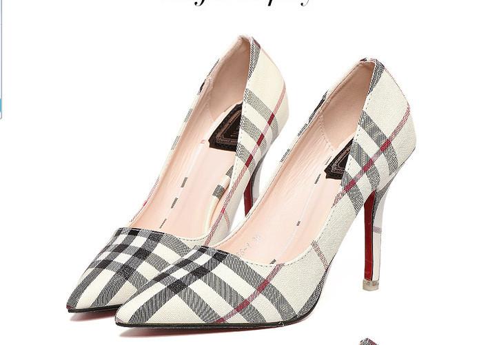 2017 High-Heels - Plaid Best Seller