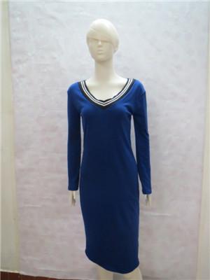 Vestidos 2017 New Sexy Deep V Knitted Women Casual Dress - Rushy