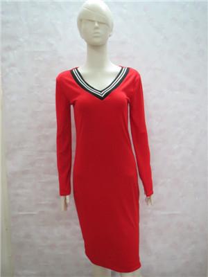 Vestidos 2017 New Sexy Deep V Knitted Women Casual Dress - Rushy