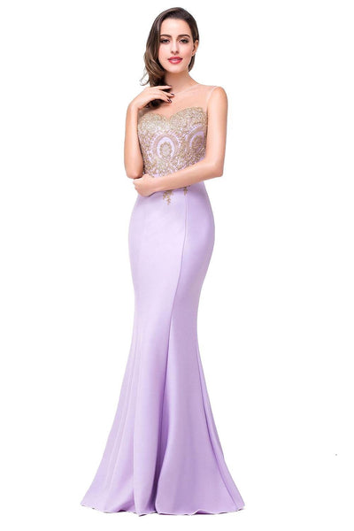Soiree Sexy Backless Red Mermaid Dress
